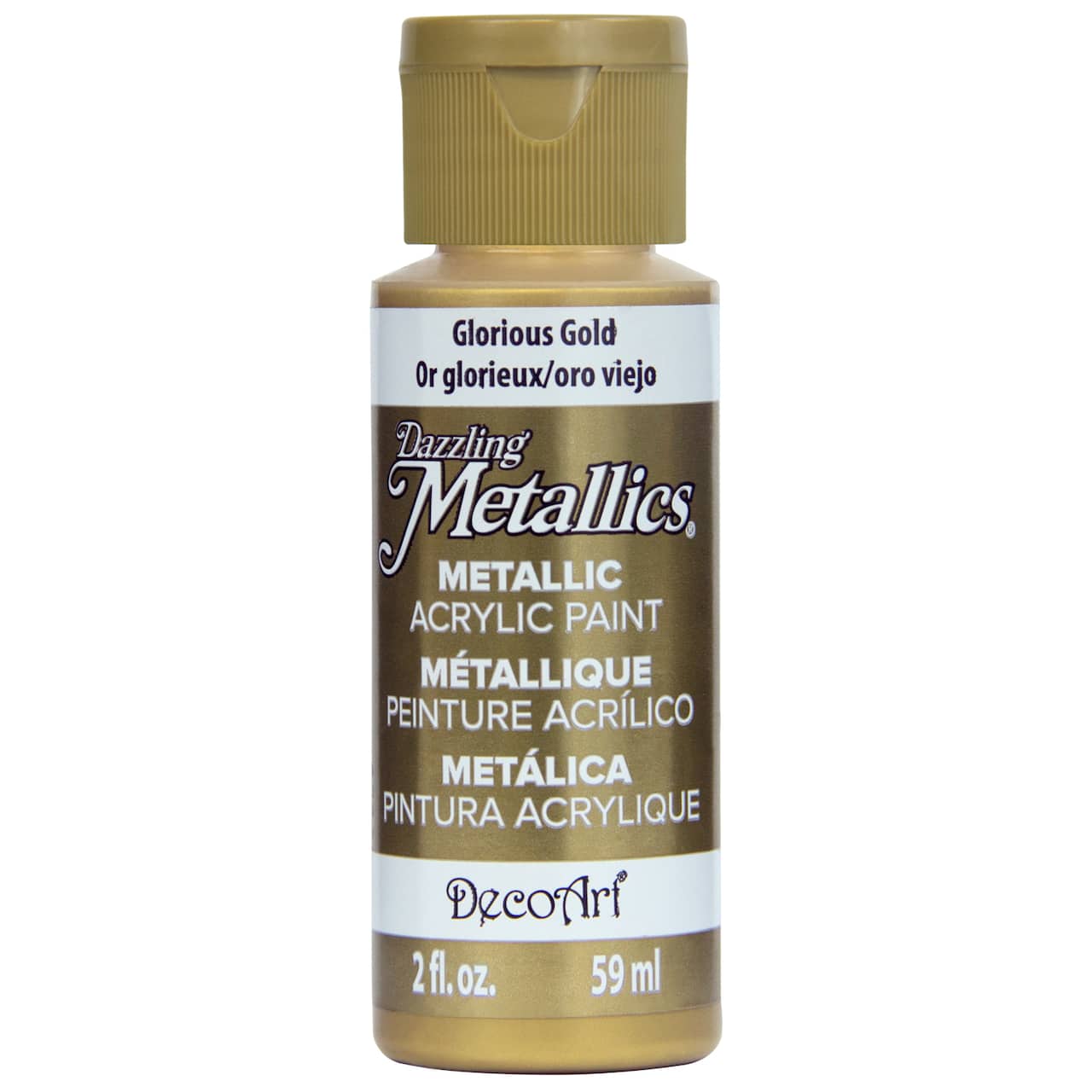 12 Pack: DecoArt® Dazzling Metallics® Paint, 2oz.